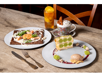 神戸・元町トアウエストにあるクレープとガレットの専門店「CREPE & GALETTE TOOTH TOOTH」にて、秋を彩るクレープ＆ガレットが9月2日（水）に登場。