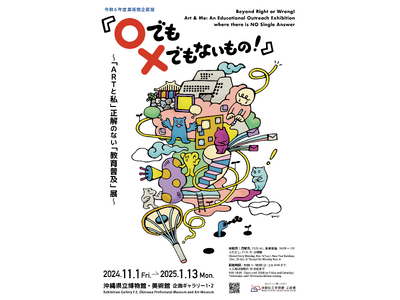 【沖縄県立博物館・美術館】『〇でも ×でもないもの！』～「ART と私」正解のない「教育普及」展～（会期...
