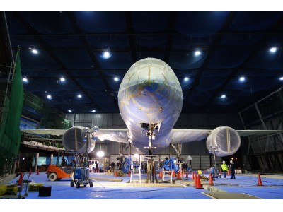 新複合商業施設 flight of dreams ボーイング787初号機の設置が完了 企業リリース 日刊工業新聞 電子版