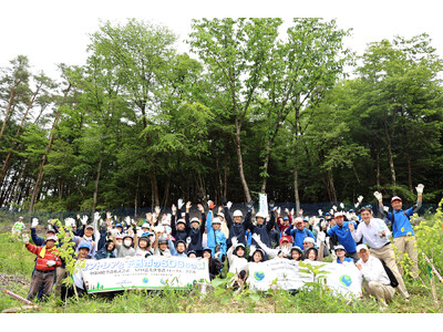 SDGsの取り組みで植林活動「セントレアと下呂市のSDGsの森」づくり実施！