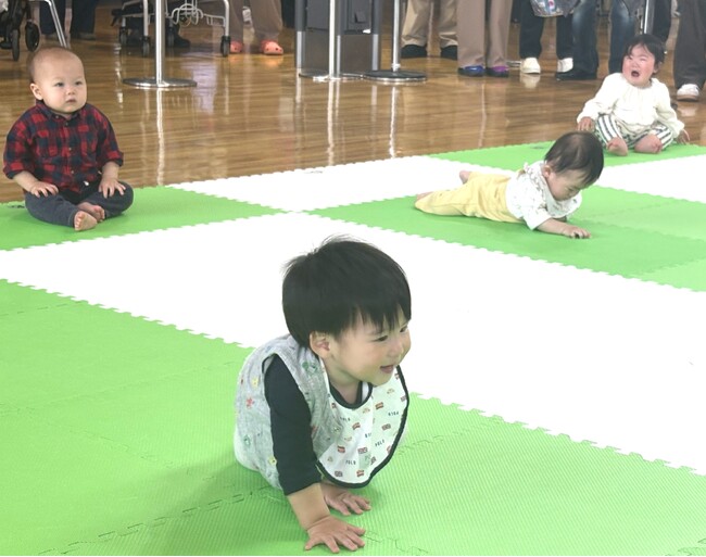元気な赤ちゃん集まれ！8月に中部国際空港セントレアで「はいはいレース in セントレア」を開催！　4日間で最大672組を大募集！