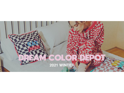 【ROSE BUD】冬のおうち時間に。D2Cブランド【DREAM COLOR DEPOT】より、ライフスタイルブランド、nestwellとコラボしたルームウェアが登場！