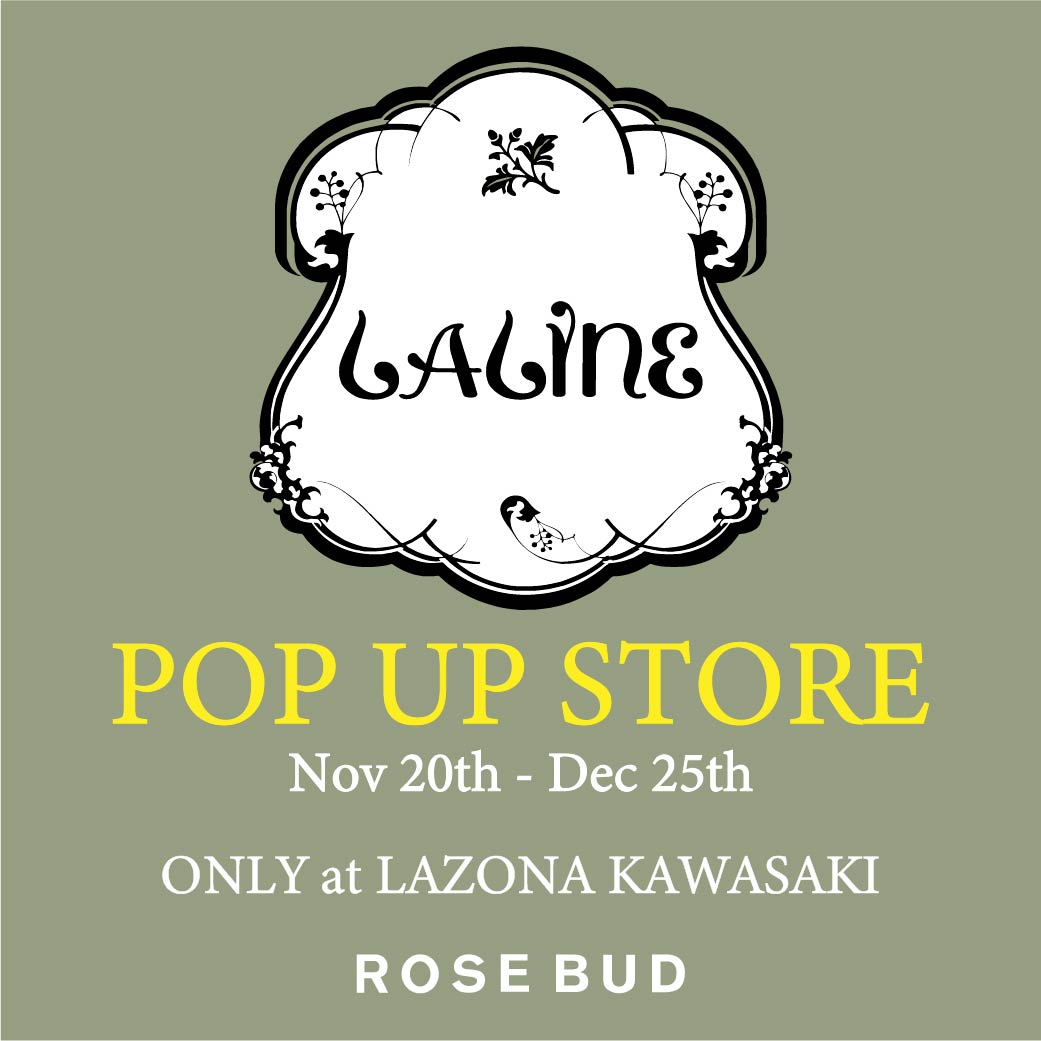 【Laline x ROSE BUD】初コラボ！ROSE BUDラゾーナ川崎店にてPOP UP STORE開催＜11月20日（金）～12月25日（金）＞ヴィーガンコスメ “オリーブ&ババス” が登場
