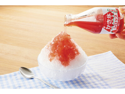 国産のいちごと砂糖だけでつくった「かき氷シロップ いちご」
