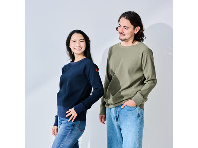 【新製品】春の外遊びに最適な1枚 UVカットワッフルTシャツ長袖の予約販売を開始