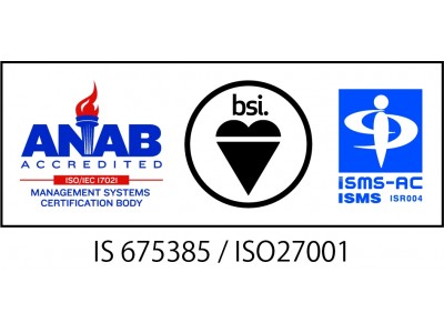 国際規格「ISO/IEC27001（ISMS）」認証取得のお知らせ