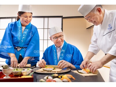 インバウンド旅行者向け体験コース【SUSHI EXPERIENCE】10月から提供開始！訪日時の“握り寿司”体験＆ランチで、人気の日本食文化にふれる。