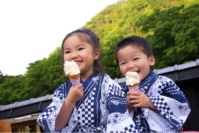 かがり吉祥亭【夏休み♪わくわくファミリー】こどもパスポート☆渓流釣り、縁日遊び、手作りおもちゃ、花火、夕食時フリードリンク、 手巻き寿司etc.