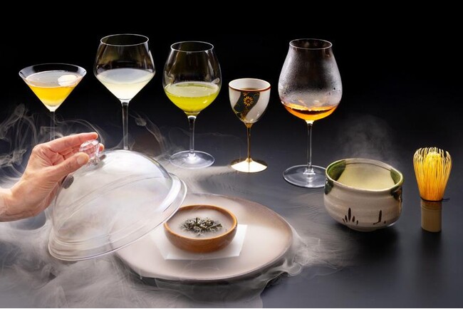 【月を愛でる東伊豆の絶景宿】フレンチ懐石×6種の静岡銘茶が奏でる、美味なるハーモニー♪ 一皿ごとに心奪われる至福のひととき