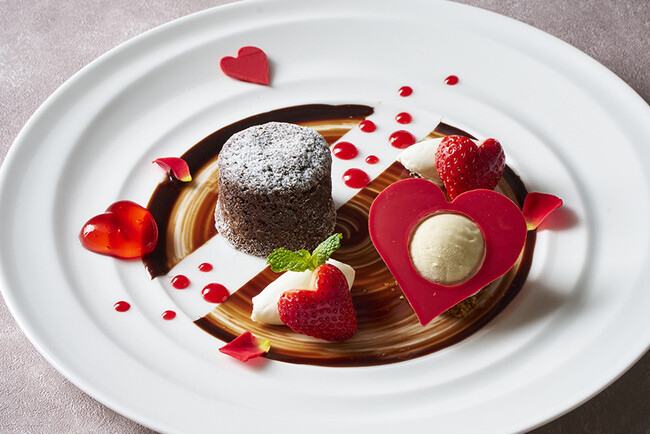【バレンタイン】ディナー＆ ランチビュッフェ☆男性のお客様に誕生石チョコレートをプレゼント♪ ホテルで過ごす、特別な一日。