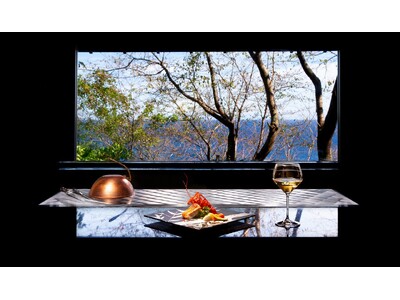 【東伊豆・北川温泉】3月末まで「焼きズワイ蟹」付き鉄板焼コース☆伊勢海老、金目鯛、あわび、黒毛和牛・天城...