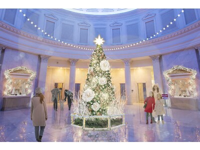 新横浜プリンスホテル　サステナブルな材質にこだわったオーナメントを使用した高さ約4mのクリスマスツリーが登場！！