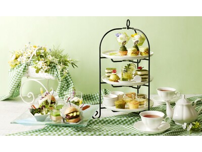 【川越プリンスホテル】河越抹茶など地域の魅力を盛り込んだ「Early summer Afternoon tea set ～新緑のかおり～」を販売