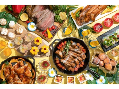 【新横浜プリンスホテル】 猛暑による夏バテ、食欲の不振を吹き飛ばす“夏のスタミナチャージ”！ダイナミックな肉料理を中心としたハワイアンブッフェを開催