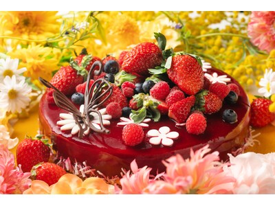 【新横浜プリンスホテル】旬のイチゴをふんだんに使用し、春のお花畑をテーマにした2日間限定の「Strawberry Sweets Night Buffet ～Flower Garden～」を開催