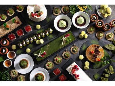【サンシャインシティプリンスホテル】　産地にこだわった3種の抹茶が中心の「抹茶スイーツブッフェ」開催