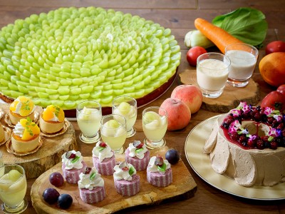 軽井沢プリンスホテル「～野菜とフルーツを使用したデザート～ランチ＆スイーツブッフェ」を開催