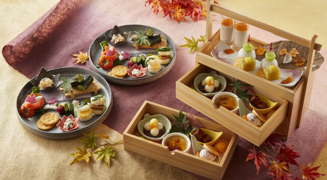 【川越プリンスホテル】和食と甘味をアフタヌーンティースタイルで初提供「和風アフタヌーンティーセット」を新販売