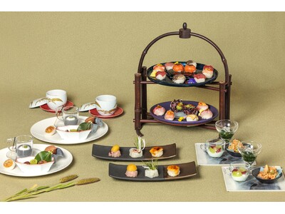 お月見をテーマにした寿司スタイルのアフタヌーンティーJapanese Afternoon Tea～華凛～を販売 ザ・プリンスギャラリー 東京紀尾井町