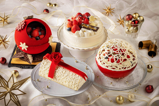 【新宿プリンスホテル】贅沢に煌めく 4 種のクリスマスケーキを「Jewel Christmas」で彩る、 クリスマスケーキコレクション 2025 を販売