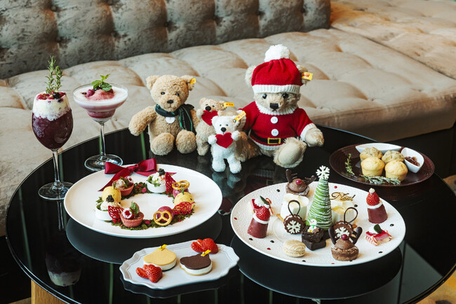ザ・プリンスギャラリー 東京紀尾井町 ファミリーホームパーティーをテーマに“シュタイフのテディベア”や家族とクリスマスを祝う「Twinkle Christmas Afternoon Tea」を販売