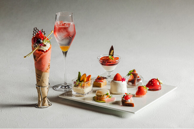 【東京ベイ潮見プリンスホテル】旬のいちごが奏でる冬のシンフォニー「いちごアフタヌーンティー～Strawberry Symphony～」を販売