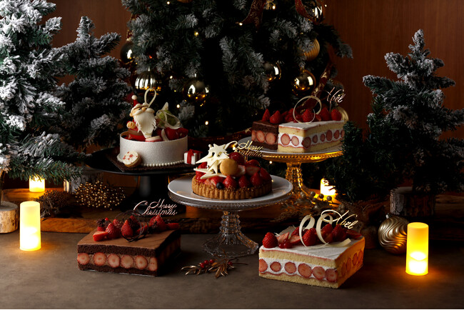 【軽井沢プリンスホテル】自宅で楽しむ『贅沢おこもりホリデー』をホテルが提案-ホリデーシーズンのホームパーティーを彩る5種のクリスマスケーキを販売