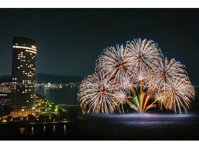 冬の夜空を彩る迫力の花火と光り輝くイルミネーション　煌めきが織りなす1日限りの絶景体験【びわ湖大津プリンスホテル】