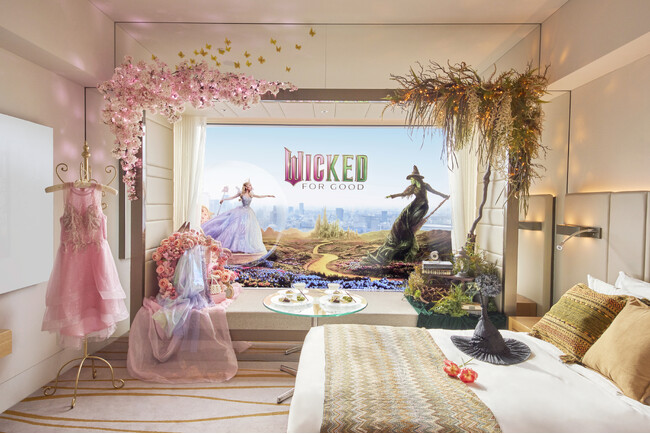 【西武・プリンスホテルズワールドワイド】映画『ウィキッド 永遠の約束』とコラボレーション企画を実施　全国13ヵ所のプリンスホテルにてさまざまなコラボレーションメニューをご提供