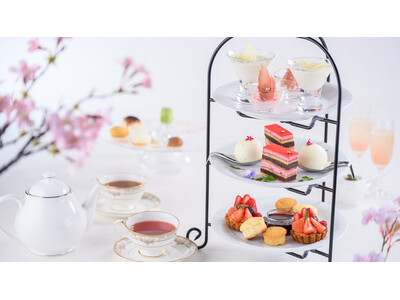 【新富良野プリンスホテル】アフタースキーでも楽しめる！冬から春の息吹へ。富良野の情景を表現した、期間限定アフタヌーンティー「Snow to Bloom Afternoon Tea」を初開催