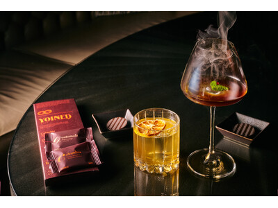 ザ・プリンスギャラリー 東京紀尾井町 UCCの“飲まないコーヒー”『YOINED』と初のコラボレーション コーヒーとカクテルが織りなすバレンタイン向けメニューをバーにて販売