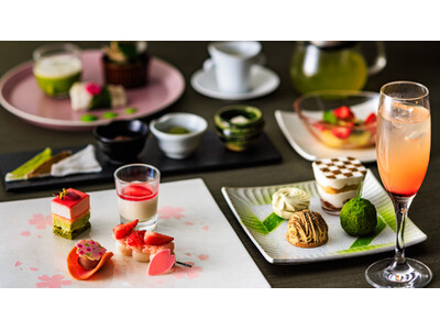 【鎌倉プリンスホテル】京都・老舗茶舗「福寿園」と描く春のコラボレーション！ 東西古都の世界観を受け継いだ体験型メニューを提供