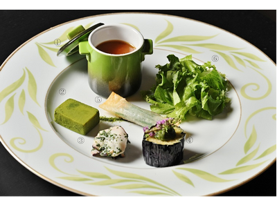 【ザ・プリンス 京都宝ヶ池】新緑と日本茶に心満たされるひととき「福寿園」の日本茶と楽しむ和のアフタヌーンティー「Eight-tea-Eight」を販売