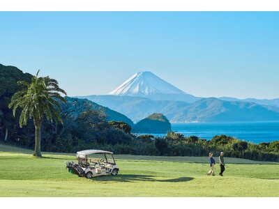 【川奈ホテル・ホテルゴルフコース】絶景トーナメントコースをカート周遊＆プチゴルフ体験