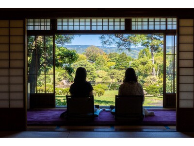 【伊豆長岡温泉 三養荘】有形文化財で涼を味わう日本庭園カフェを期間限定でオープン