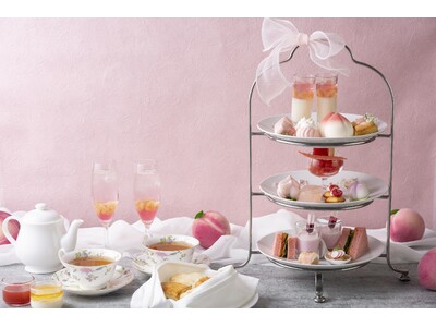 【びわ湖大津プリンスホテル】桃が主役の優雅なティータイムを湖畔で楽しむ「Peach Afternoon ...