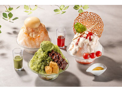 【新宿プリンスホテル】信州深層天然水を使用した創作かき氷3種を販売　【期間】2026年7月17日（金）～ 9月30日（水）