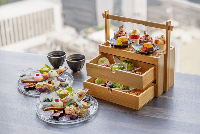 【新宿プリンスホテル】秋の味覚と和の美しさを共に味わう『和風アフタヌーンティー』を販売
