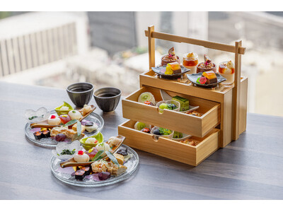 【新宿プリンスホテル】秋の味覚と和の美しさを共に味わう『和風アフタヌーンティー』を販売