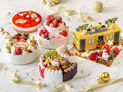【川越プリンスホテル】「Celebrate & Share」祝う喜び、分かち合う幸せをテーマにご家族や大切な人と囲むクリスマスケーキを販売