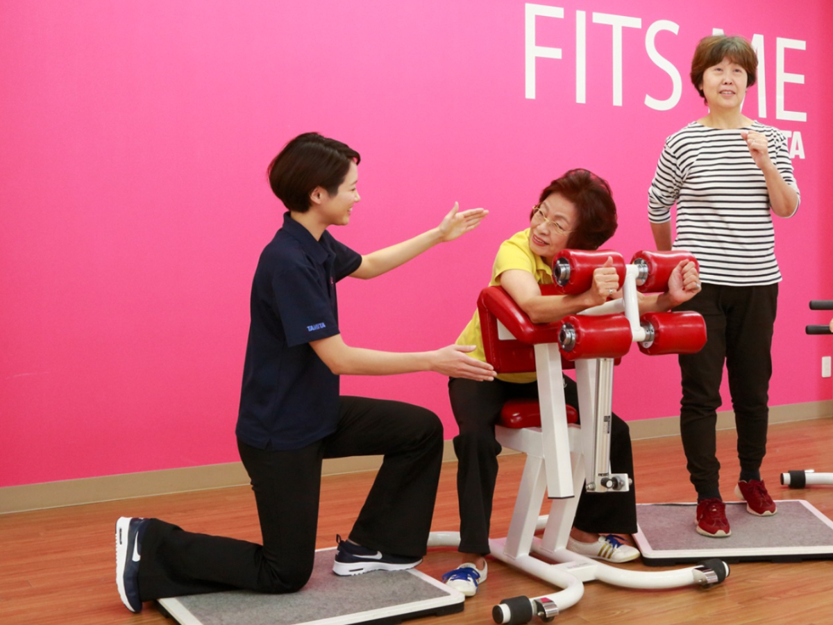 【うめきた温泉 蓮 Wellbeing Park】健康スタジオにタニタフィッツミー社のトレーニングマシンを導入