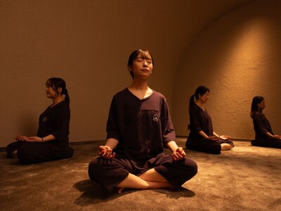 【うめきた温泉 蓮 Wellbeing Park】マインドフルネス瞑想体験の空間・プログラム「メディテー...