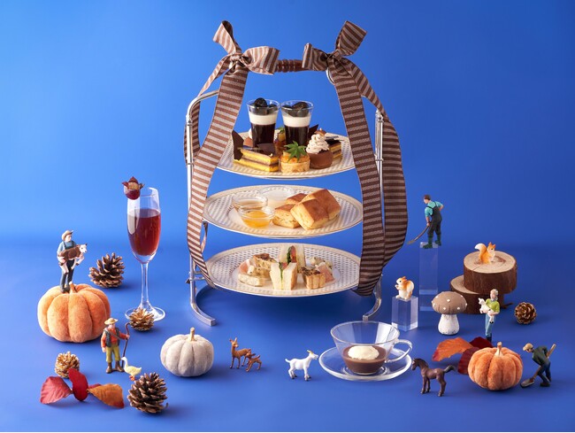 【ホテル ラ・スイート神戸ハーバーランド】栗とさつまいも!秋を味わう「LA SUITE Grand Harvest Afternoon Tea」を販売