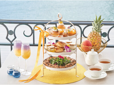 【レストランカフェテラス ami神戸】5月1日からトロピカルアフタヌーンティーを販売開始