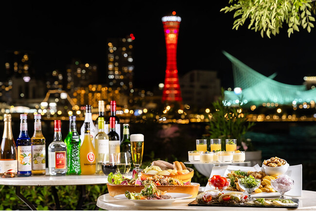 【ラ・スイート神戸オーシャンズガーデン】神戸港を見渡す絶景ビアガーデンが7/21スタート