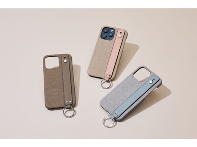 BONAVENTURA(ボナベンチュラ) から【ハンドル付きバックカバーケース】がリニューアルして再登場。別売ストラップでスマホショルダーとしても活躍。