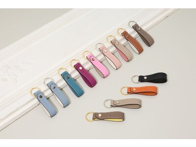 日常に上質なアイテムを。ミラノ発レザーブランドBONAVENTURAから遊び心のあるカラーリングが魅力の【キーホルダー】を新発売。