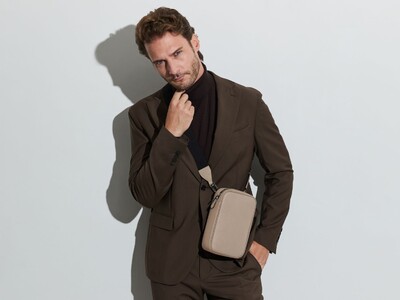 パートナーとのシェアバッグにも。ミラノ発ブランド BONAVENTURA から【パオロ クロスボディバッグ】が新登場。