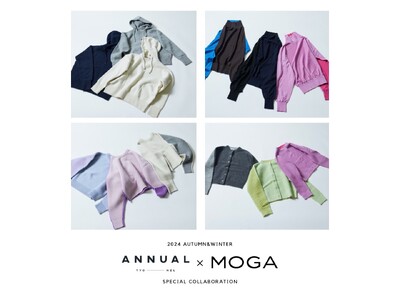 ANNUAL×MOGA　初のコラボレーションアイテムを販売中！