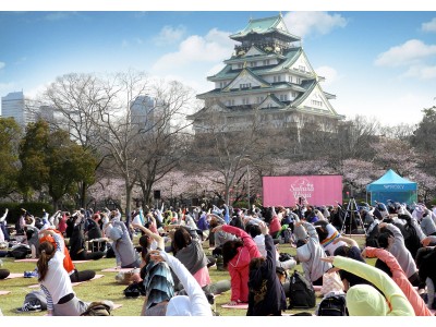 前回約800名を集めた人気ヨガイベント「SAKURA YOGA」2019年春開催決定!! 同時に開催地の公募を開始！